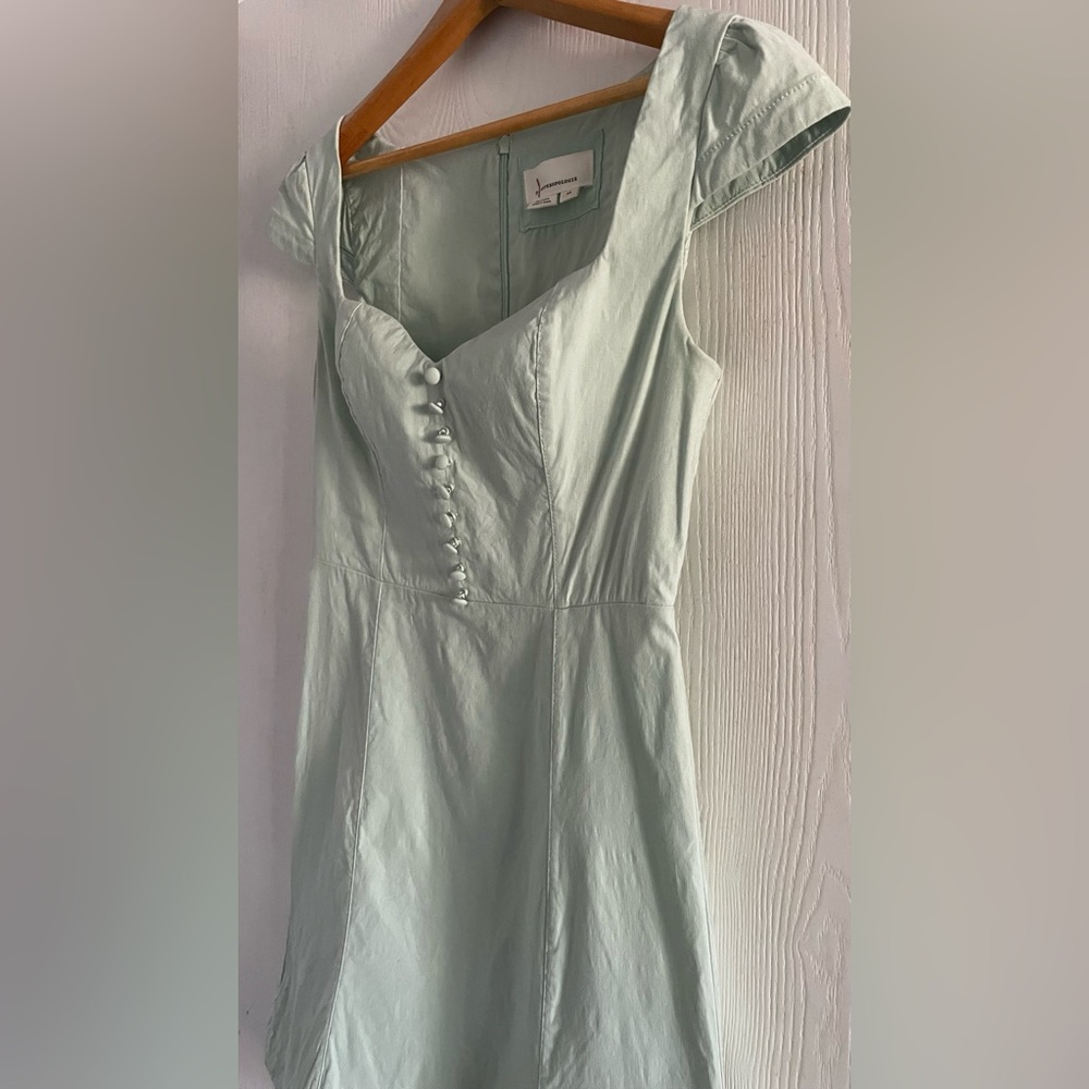 The Cecily Fit & Flare Sweetheart Dress by Maeve: Mini Edition in Mint Size XS - Picture 6 of 11